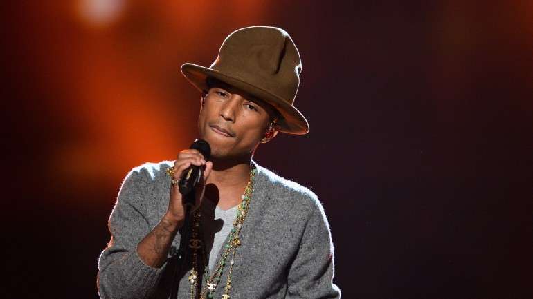 Pharrell Williams vendeu mais de 100 milhões de discos e foi vencedor de vários Grammy