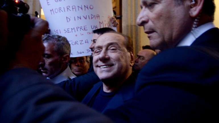Berlusconi tem 78 anos