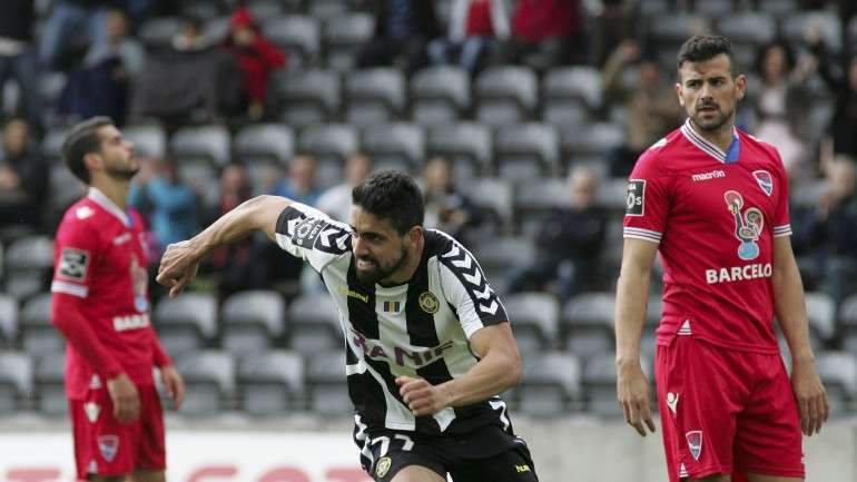 Marco Matias marcou dois golos na vitória do Nacional da Madeira frente ao Gil Vicente e já leva 17 marcados esta temporada