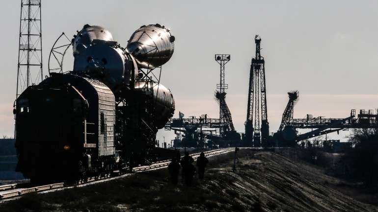 A nave espacial não tripulada levava mantimentos para a Estação Espacial Internacional (ISS, sigla em inglês)
