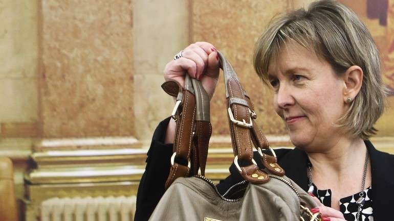 Maria Luís Albuquerque, ministra das Finanças