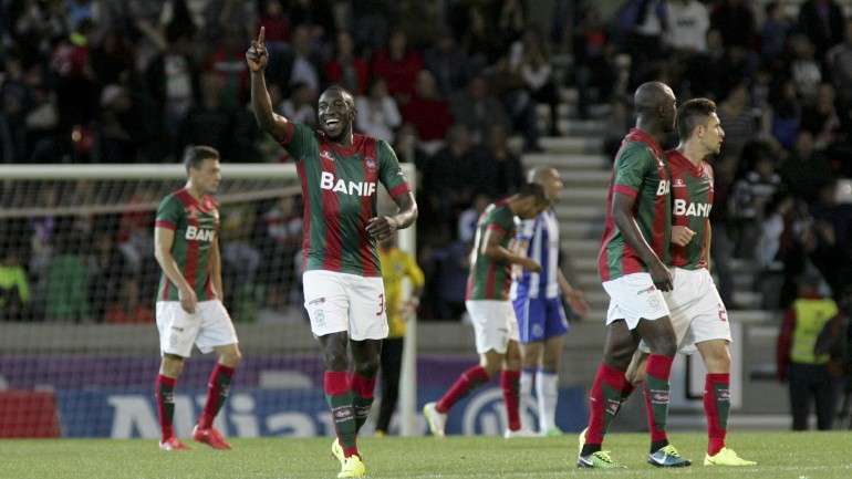 Marega reverteu o resultado ainda antes do intervalo e deu a vitória ao Marítimo.