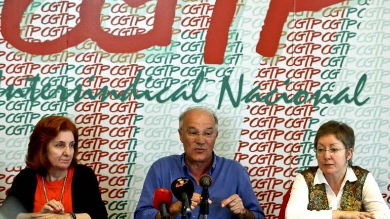 "Não faz sentido defender a redução da TSU para os trabalhadores", afirmou Arménio Carlos