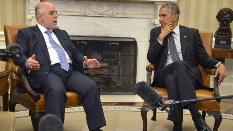 Haider al-Abadi e Barack Obama
