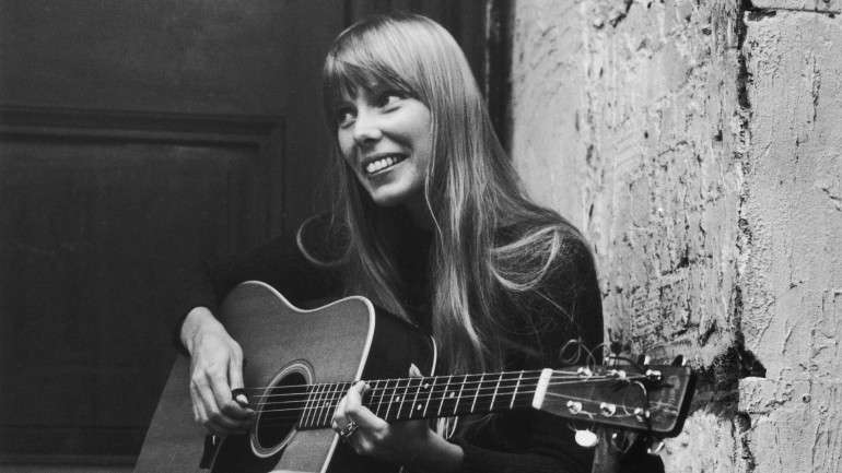 A canadiana Joni Mitchell em 1968
