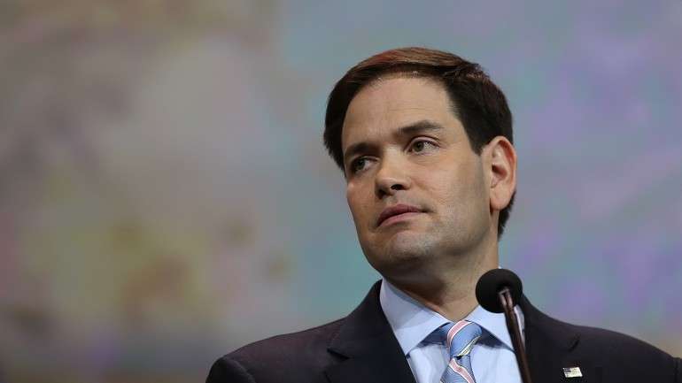 Marco Rubio é senador do estado da Flórida e o terceiro republicano na corrida pela Casa Branca