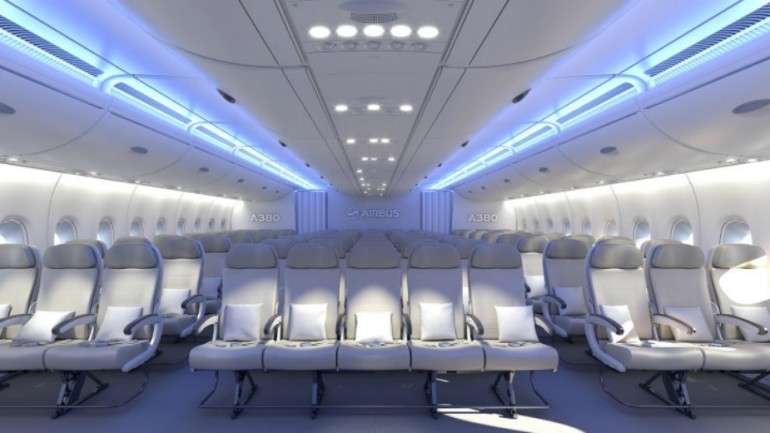 O novo modelo foi divulgado na Feira de Interiores de Aviões que decorreu este ano na cidade alemã de Hamburgo, de 14 a 16 de abril