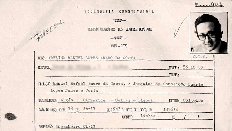 Adelino Amaro da Costa ouviu do deputado da UDP: "Cale-se, pá!"