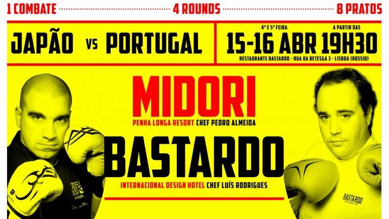 Sim, é este o poster do evento. Não, ninguém vai bater em ninguém.
