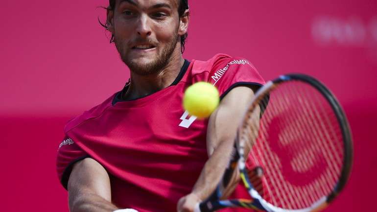 João Sousa ganhou neste sábado o primeiro jogo da qualificação de acesso ao quadro principal do Masters 1000 de Madrid