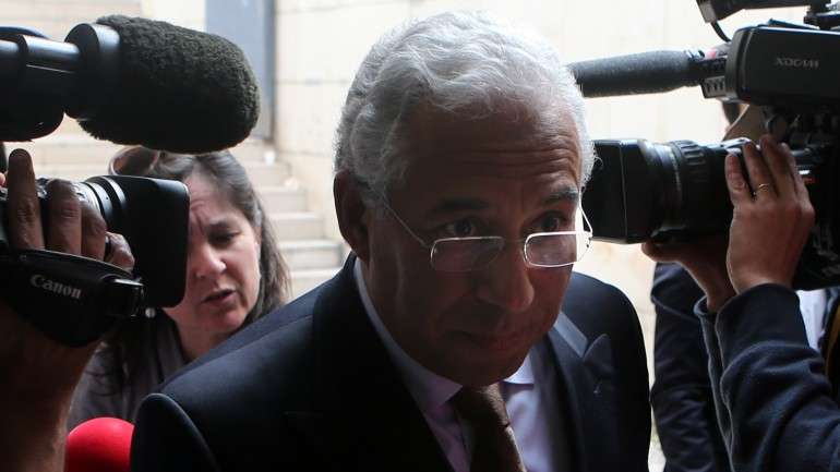 António Costa visitou esta quarta-feira Autoridade Nacional da Proteção Civil (ANPC), em Carnaxide