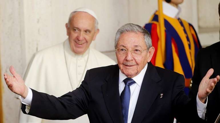 O Papa Francisco vai visitar a capital cubana, Havana, em setembro