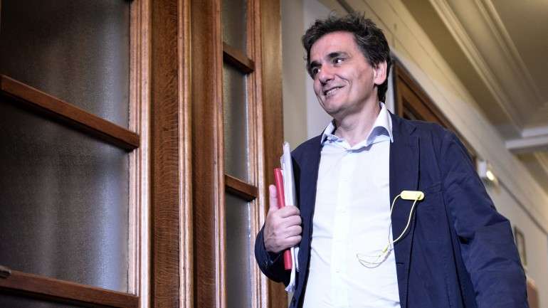 Euclid Tsakalotos, vice-ministro dos Negócios Estrangeiros da Grécia