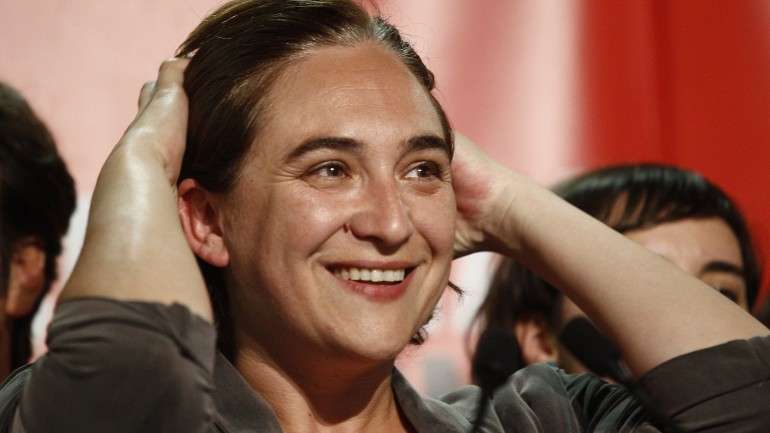 Este domingo, Ada Colau Ballano, foi a primeira mulher a ser eleita como presidente da Câmara de Barcelona