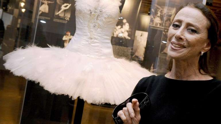 Maya Plisetskaya nasceu em Moscovo em 1925