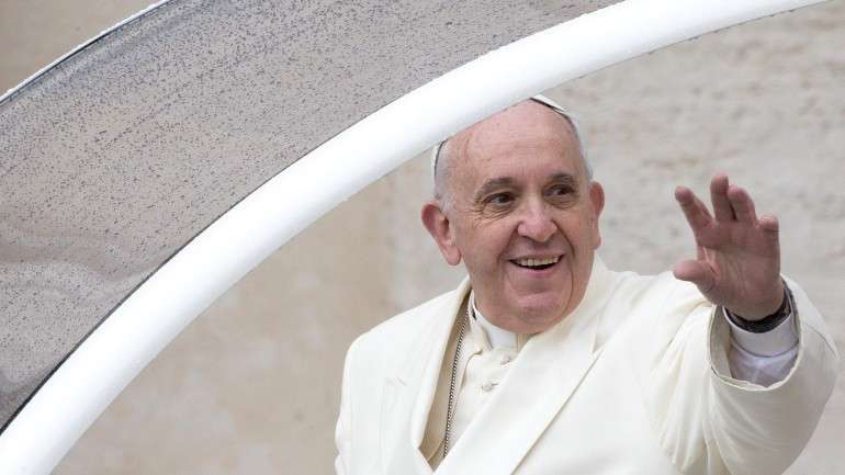 O papa falou durante a audiência geral das quartas-feiras na praça de São Pedro no Vaticano