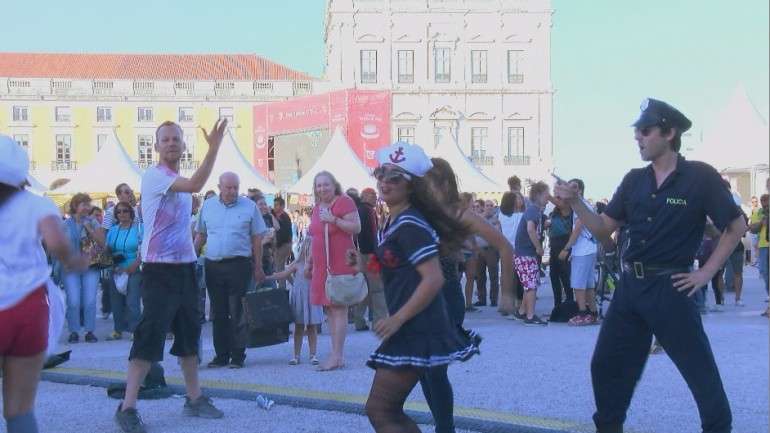 A festa no Arraial Pride de 2014.