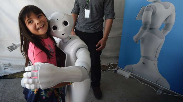 Pepper tem cerca de 1,20 metros e 28 quilogramas