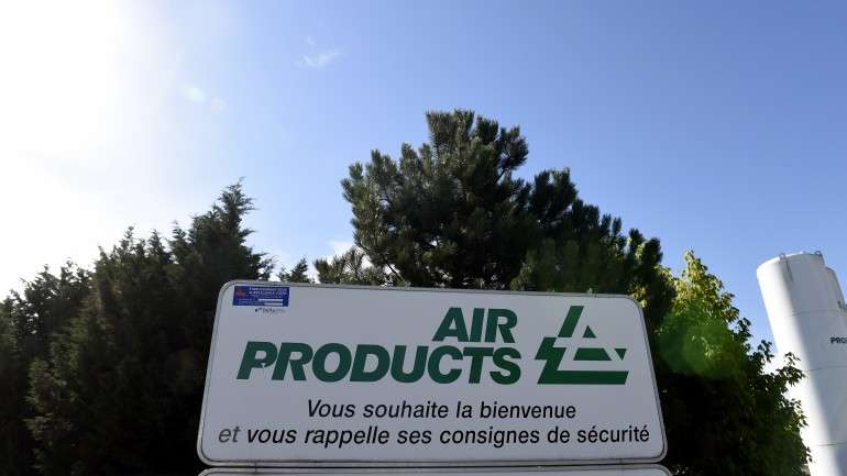 A fábrica da Air Products foi para onde Yassim Sahli levou o corpo do patrão