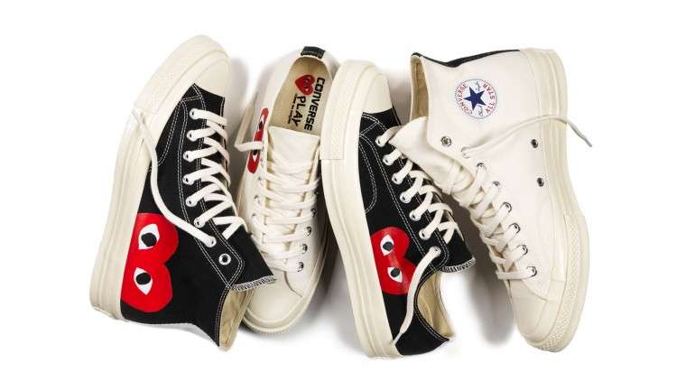 É oficial: os All Star estão numa relação com a Comme des Garçons.
