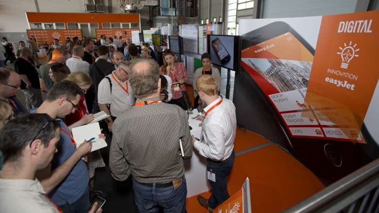 O "Innovation Day" da EasyJet decorreu esta quinta-feira no aeroporto de Malpensa, em Milão