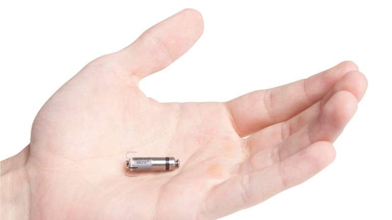 O novo dispositivo mede 2,5 centímetros