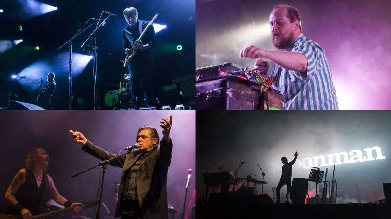 Death Cab for Cutie, Dan Deacon, Einstürzende Neubauten e Underworld. Venha o diabo e escolha