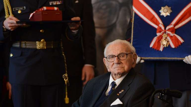 Sir Nicholas Winton faleceu no Reino Unido aos 106 anos