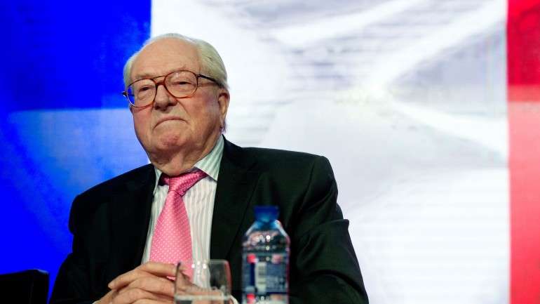 Aliança é semelhante à formada pela sua filha, Marine Le Pen, atual presidente da FN, com os soberanistas