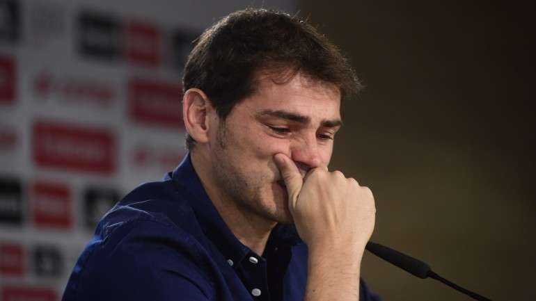 Casillas agradeceu ao Real Madrid, à família e aos madrilenos neste "até já"
