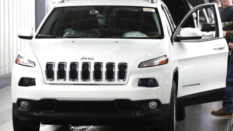 Segundo os peritos, o "Cherokee" da Jeep é um dos modelos mais vulneráveis