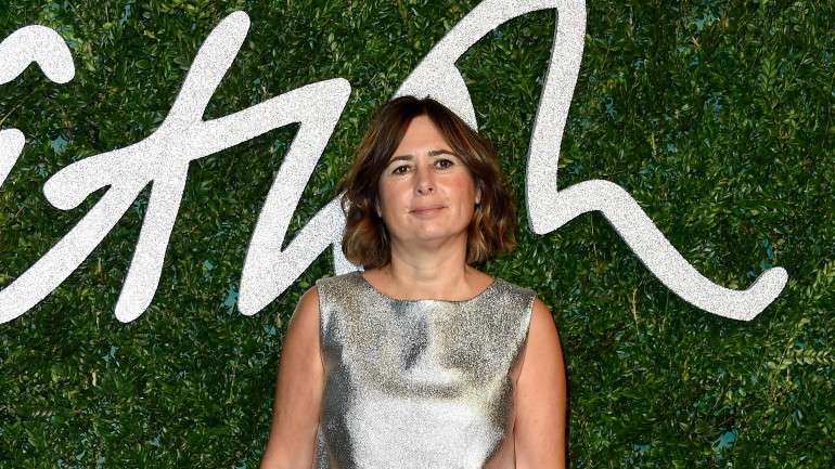 Alexandra Shulman, diretora da Vogue britânica, nos British Fashion Awards.
