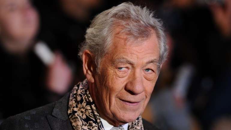 O ator é muito conhecido pela personagem Gandalf, da triologia "O Senhor dos Anéis"