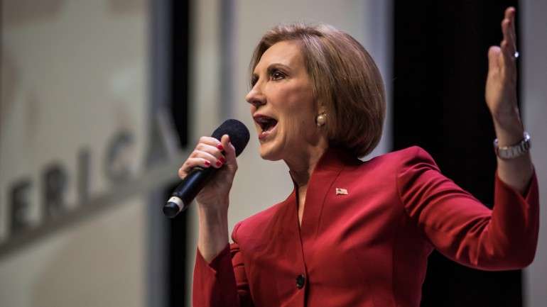 Carly Fiorina tem 61 anos