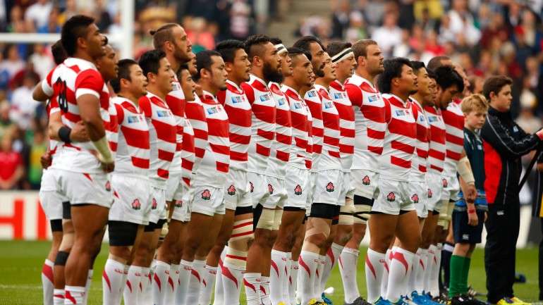O Japão está aqui porquê? Por se ter tornado na primeira equipa a não passar aos quartos-de-final de um Mundial mesmo ganhando três jogos na fase de grupos