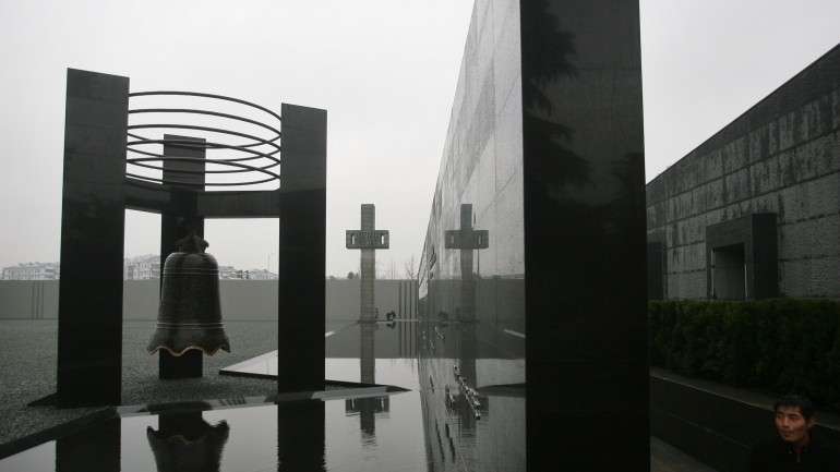 Pequim acusa a ofensiva japonesa de ter matado 300.000 pessoas durante a guerra