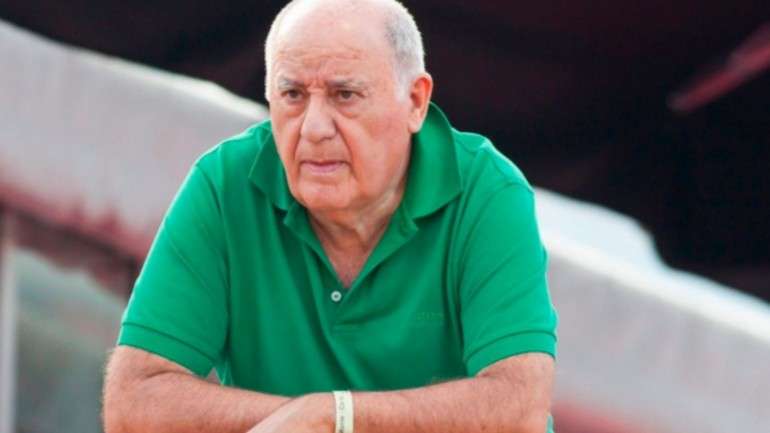 Amancio Ortega, que ocupa o primeiro lugar na lista dos homens mais ricos do mundo da revista Forbes.