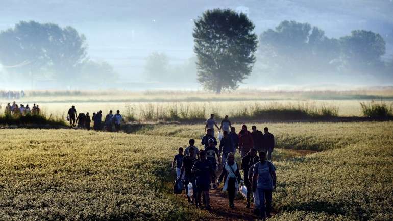 Todos os dias chegam novos refugiados às fronteiras europeias.