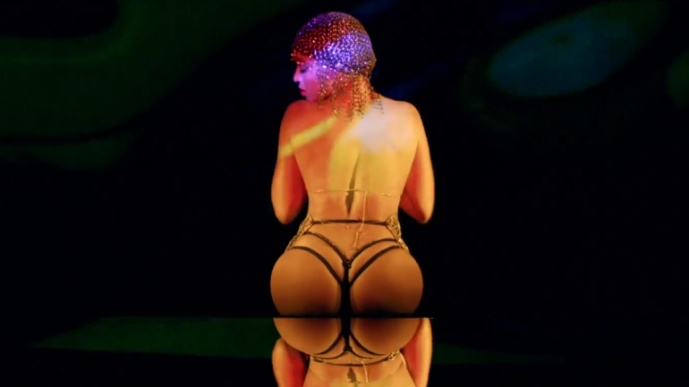 Uma parte do vídeo de Beyoncé, "Partition".