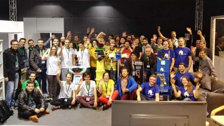 Algumas das equipas que marcaram presença na final