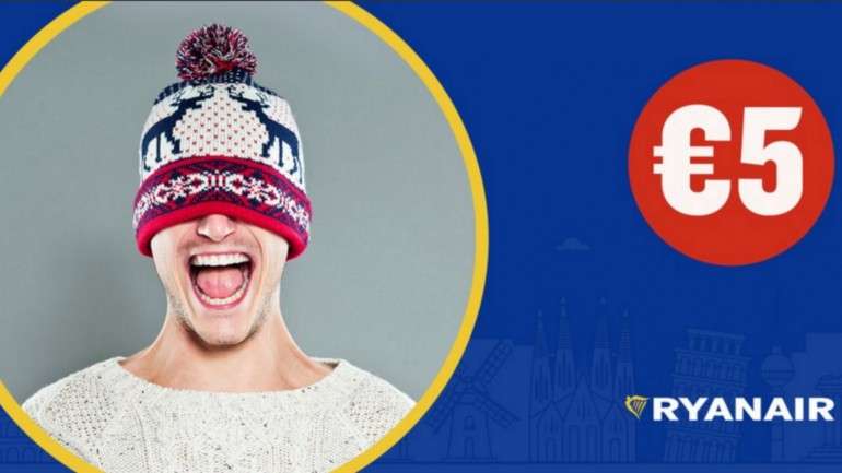 A Ryanair está a fazer uma campanha de promoção até à meia-noite de quarta-feira.