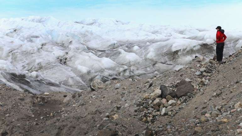 O aumento da temperatura está a provocar o degelo dos glaciares