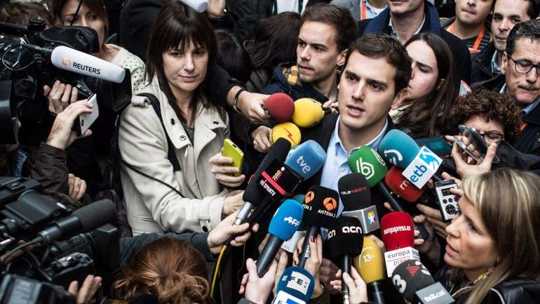 As atenções, tudo indica, vão estar voltadas para este homem: Albert Rivera, líder do Ciudadanos