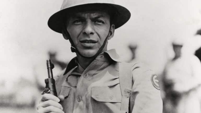 Frank Sinatra em "Até à Eternidade", de Fred Zinnemann (1953), o filme que lhe deu o Óscar de Melhor Actor Secundário