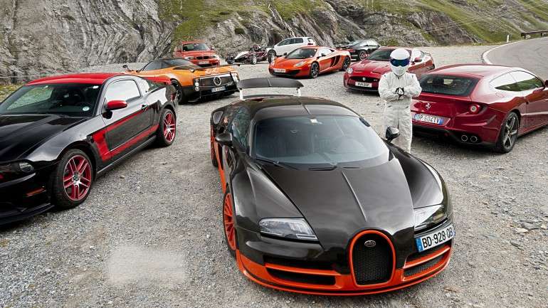 Os apresentadores de "Top Gear"
