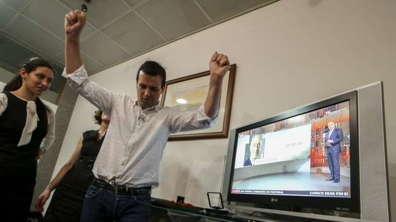 Tino de Rans festeja os resultados eleitorais deste domingo, 24 de janeiro.