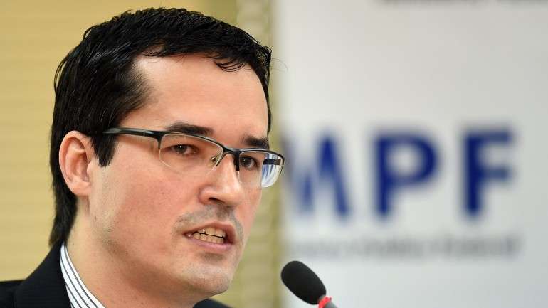 Procurador Deltan Dallagnol, coordenador da equipa do Ministério Público Federal do Estado do Paraná que investiga a Operação Lava Jato
