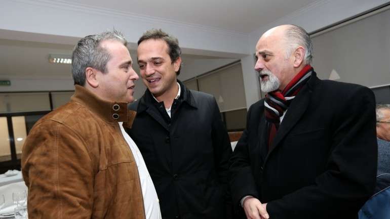 Hugo Pires, deputado e secretário nacional do PS (ao centro) e Mesquita Machado, ex-edil da Câmara de Braga (à direita), vão ser ouvidos pelo Ministério Público