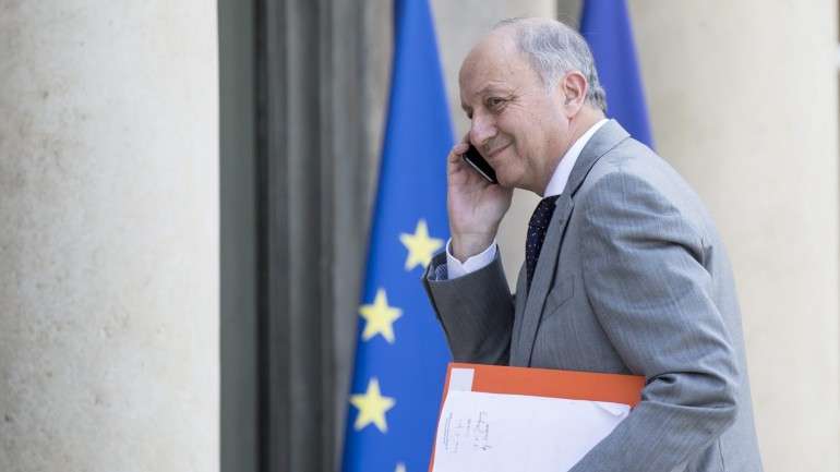 Laurent Fabius assumiu a pasta dos Negócios Estrangeiros em maio de 2012, após a eleição de François Hollande