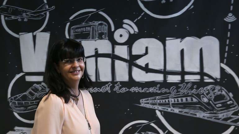 Maria João Souto, diretora geral da Veniam, na Uptec, no Porto